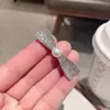 Exquisito Pinza de Cocodrilo con Lazo de Pedrería y Perlas para Flequillo, Pasador Versátil para Mujeres