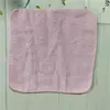 20*20 color sólido liso toalla de jardín de infantes cuadrado pequeño algodón absorbente material de toalla para pastel toalla de estudio