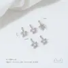 Cobre Banhado a Ouro 14K, Coração com Zircônia Embutida, Estrela de Cinco Pontas e Pequenos Pingentes Redondos, Acessórios de Joalheria para Pulseira e Colar DIY Feitos à Mão