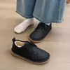 Zapatos de Algodón Cálidos Engrosados con Cordones y Suela Blanda para Mujer 2026 Otoño/Invierno Nueva Llegada Zapatos de Algodón con Forro de Felpa para Mujer Casual Versátiles Botas de Nieve
