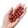 Cuentas de Laca Madreperla Carmesí Accesorios DIY Pulsera Pulsera Cuentas Espaciadoras Cuerda Trenzada Colgante Accesorios Creativos