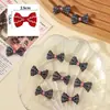 Gravata Borboleta Listrada Horizontal Estilo Coreano Boneca Acessórios Brinquedo Infantil Materiais e Acessórios Acessórios de Decoração para Caixa de Presente