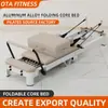 Cama Dobrável com Núcleo de Liga de Alumínio, Equipamento de Treinamento Móvel, Academia de Yoga, Cama Dobrável Transfronteiriça para Core Pilates