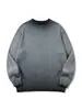 Directo de fábrica, suéter de pareja de marca de moda transfronteriza para hombre, color degradado, otoño/invierno 2026, corte holgado, suéter de punto de manga larga, estilo popular