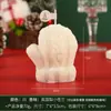 Vela Aromática em Formato de Luva Pequena de Lã para o Natal Souvenir de Atmosfera Adereços para Fotos Enfeites Criativos DIY