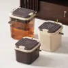 Cubo para Té Casero, Cubo para Residuo de Té, Cubo de Aguas Residuales, Filtro para Mesa de Té, Accesorios para Ceremonia del Té, Cubo para Té, Juego de Té, Cubo de Desagüe de Basura, Basura
