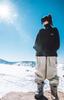 Pantalones de Snowboard Impermeables y Cortavientos Sueltos para Primavera y Otoño, Khaki, Patata Pequeña de Harbin, Ropa de Esquí para Hombre y Mujer