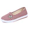 Zapatos de Tela de Pekín Antiguos de Primavera y Otoño para Mujer, Zapatos de Mamá de Suela Blanda Plana Antideslizante, Zapatos Individuales para Mediana Edad y Ancianos, Zapatos de Abuela, Cómodos y Versátiles