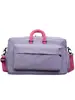 Bolsa de viaje de dos tonos de gran capacidad para viajes cortos, bolsa de mano, bolsa de mano para equipaje de mano en viajes de negocios, bolsa para deportes y fitness, bolsa de almacenamiento de viaje