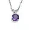Collar de titanio para mujer con forma de conejo de un solo circonita brillante europeo y americano ins elegante todo-partido Colgante que no se decolora