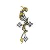 Broche de Moda Explosiones Europeas y Americanas de Alta Gama para Mujer Retro Sensación de Alta Gama Nicho Exagerado Diamantes Incrustados Animal Ramillete Pin Accesorios