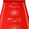 Alfombra roja desechable para boda no tejida suministros para boda mayoreo diseño creativo apertura bienvenida manta festiva roja