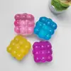 Juguete de Hielo Exprimidor con Patrón de Flujo de Amazon Transfronterizo, Juguete de Alivio del Estrés de Rebote Lento con Forma de Copo de Nieve, Estilo Celebridad de Internet