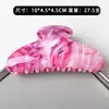Clip para el Cabello con Nuevo Patrón Degradado Transfronterizo Abs Pinza de Tiburón Grande de Gama Alta Clip para la Parte Posterior de la Cabeza Accesorios para el Cabello Fabricante Lote