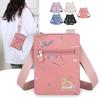 Nova Bolsa Mini Quadrada Casual e Fashion, Simples, Leve e Versátil Bolsa Transversal para Celular, Bolsa de Ombro Portátil para Mulheres