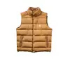 Chaleco Acolchado Moncler Otoño/Invierno Textura Mate Cuello Alto Unisex Mismo Estilo Tres Colores Disponibles Ropa Exterior para Vestir Diariamente al Aire Libre