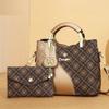Bolso Tote de Gran Capacidad para Mujer 2025 Nueva Moda Combinable Sensación de Alta Gama Bolso Grande Trabajo Bolso de Mano Estampado Transfronterizo
