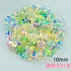Lentejuelas Mixtas de 20g, Purpurina Dorada, Cuentas de Copo de Nieve, Piezas de Flor, Relleno de Pegamento, Lentejuelas Decorativas Hechas a Mano para Manualidades
