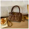 Bolsa de mão de luxo para mulheres, nova bolsa de ombro tendência de 2026 para o dia a dia, bolsa tiracolo estilo balde retrô fashion