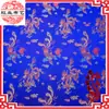 Tecido de cetim brocado de dragão e fênix de alta densidade tecido para almofada de sofá mogno tecido para traje antigo tecido para cheongsam