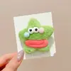 Pasador del Mismo Estilo de Zhao Lusi con Lindo Accesorio para el Cabello de Lazo Lateral, Flequillo y Pinza Lateral Pasador de Peluche Accesorio para el Cabello