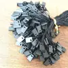 Etiquetas Penduráveis, Cordas Penduráveis, Cordas Penduráveis Quadradas, Acessórios Universais de Vestuário Preto e Branco, Atacado de Etiquetas, Cordão para Etiqueta Pendurável