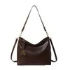 Bolsa Tote Grande Capacidade Feminina, Estilo Melard Fashion, Bolsa Grande para o Dia a Dia, Bolsa de Ombro, Bolsa Transversal Casual Versátil para Mulheres