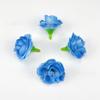 Simulación Cabeza de flor rosa de 3 cm accesorios hechos a mano arreglo floral flor de seda decoración de boda utilería para diseño de escena flores falsas al por mayor