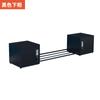 Cama con Estructura Metálica, Cama Doble, Cama Individual de Metal para Apartamento de Residencia, Cama de Residencia, Litera para Sitio de Construcción, Cama Alta-Baja, Cama Sencilla de Hierro Forjado