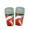 Suministros para Fiesta de Cumpleaños de Rugby Vajilla Desechable Platos de Papel Vasos de Papel Servilletas de Papel Decoración para Fiesta de Cumpleaños de Niño Mantel