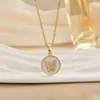 [Aço Titânio] Luxo Leve Totalmente Cravejado em Ouro Real Exquisito Micro-Cravejado Colar para Mulheres, Corrente de Clavícula da Moda Tendência Fabricante Cobre