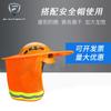 Fangta venta caliente de verano en stock artefacto de protección solar casco de obra sombrero para el sol ala trabajador sombrilla alargada transpirable