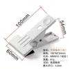 Abrazadera para Lámpara de Escritorio, Abrazadera Grande de Hierro, Abrazadera Tipo C con Forma de I, Soporte de Escritorio con Agujero para Tornillo, Accesorios para Lámpara de Mesita de Noche