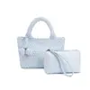 2026 Nova Bolsa de Mão Tecida Artesanal de Couro Macio de Alta Qualidade Versátil Moda Bolsa de Mão Estilo Cesta Bolsa de Ombro Bolsa de Braço