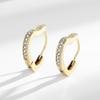 Pendientes populares de moda coreana para mujer, estilo coreano, sencillos, dulces, amorosos, frescos, elegantes, con hebilla en la oreja de animal, joyería