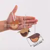 Conjunto de Três Peças de Enfeites de Pássaro de Madeira com Bloqueio de Cores Criativas Transfronteiriços Decoração de Casa Pingentes Enfeites de Presente de Feriado