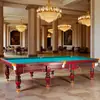 Mesa de Snooker Estándar Británica Xinxingqiu Mesa de Billar Americano Mesa de Billar Ruso Fabricante de Snooker Suministro Directo