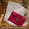 Envelope de Carta Flutuante Conjunto de Papel de Carta Série de Cartas Antigas Carta de Convite Nostálgica Retro Papel Timbrado Carta de Amor Fresca