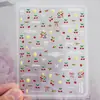Pegatinas de arte para uñas Redanco5D en relieve, con diseños de moda como plata triturada, gelatina, cerezas y limones, para teléfonos y uñas, Dr2035