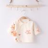 Roupas de bebê de outono, inverno e primavera para meninos e meninas recém-nascidos, roupas de meia-costas AA, top sem osso, roupas de monge