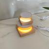 Base Pequeño Regalo Adorno de Escritorio Luz Ambiental Lámpara de Cristal Led Estilo Planeta Moderno Minimalista Luz de Noche