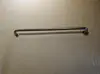Tienda de ropa Barra de pared en forma de U Bastidor de ropa de arte en hierro Percha para ropa Perchero para prendas Soporte de exhibición dorado y plateado Barra de pared