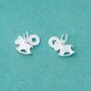 Prata Esterlina S925 Galvanizada Imediatamente Pingente Rico Pingente do Zodíaco Cavalo Pulseira Ano Animal DIY Acessórios de Pulseira Pônei