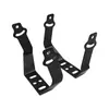 Suporte de luz lateral triplo para farol de neblina de carro suporte fixo para lâmpada de para-choque dianteiro de motocicleta elemento de veículo off-road farol baixo suporte de 7 polegadas