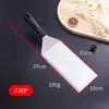 Espátula para utensilios de cocina al por mayor espátula de acero inoxidable espátula para teppanyaki espátula de cocina herramienta para bistec y barbacoa fábrica en stock