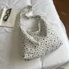 Bolsa de Tote Estilo Perezoso Estrella Coreana 2026 Nuevo Lanzamiento Sensación Relajada Gran Capacidad Personalidad Retro Bolso de Hombro Único para Viajes Tendencia