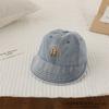 Sombrero de sol nuevo para bebé de primavera y otoño para niños y niñas estilo coreano de ala suave gorra con visera para niños y niñas gorra de béisbol de mezclilla