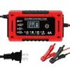 Cargador de Batería de Plomo-Ácido Inteligente de Pulso 12V6A 110 Voltaje Amplio para Coche y Motocicleta, Venta al por Mayor