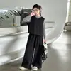 Traje para Niñas 2026 Ropa Nueva de Primavera Niños Elegante a la Moda Chaleco Niños Medianos y Mayores Niñas Traje de Tres Piezas Primavera y Otoño Estilo Coreano