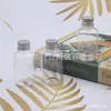 Botella de tapa de aluminio transparente 50ml botella de glicerina, botella de hidrosol, botella desmaquillante, botella para cebo de pesca, botella de medicina líquida, botella de champú